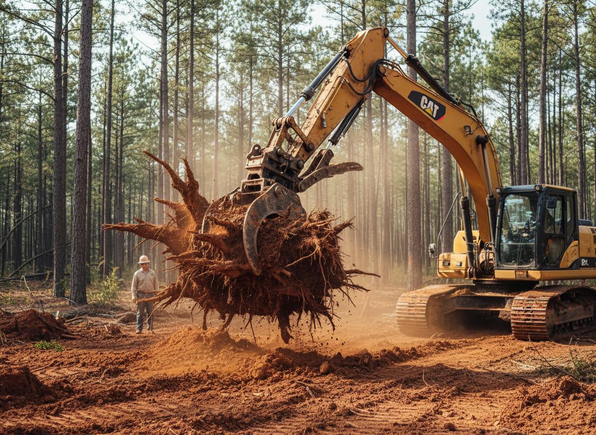 Stump extraction